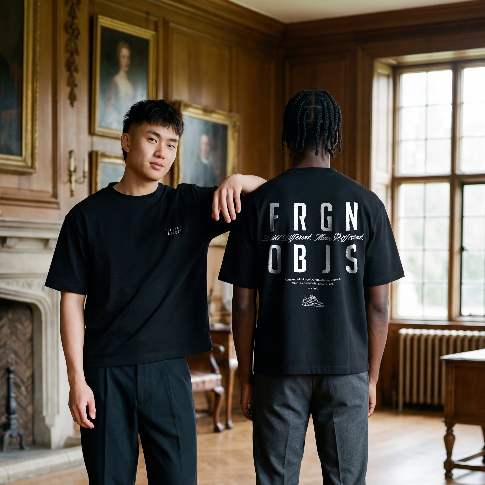 FRGN OBJS BLACK TEE