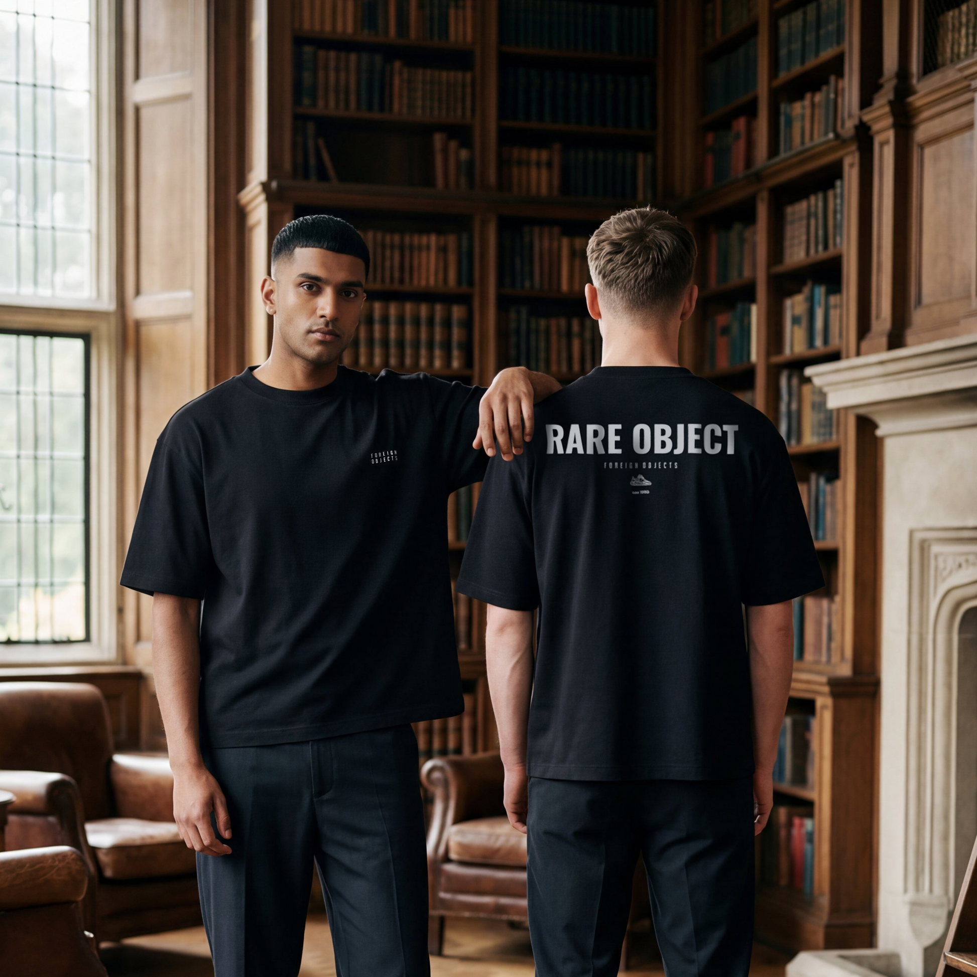 RARE OBJECTS BLACK TEE