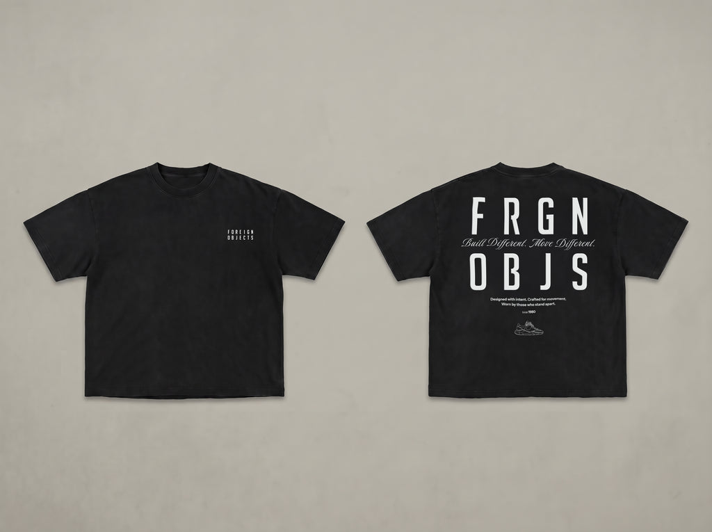 FRGN OBJS BLACK TEE
