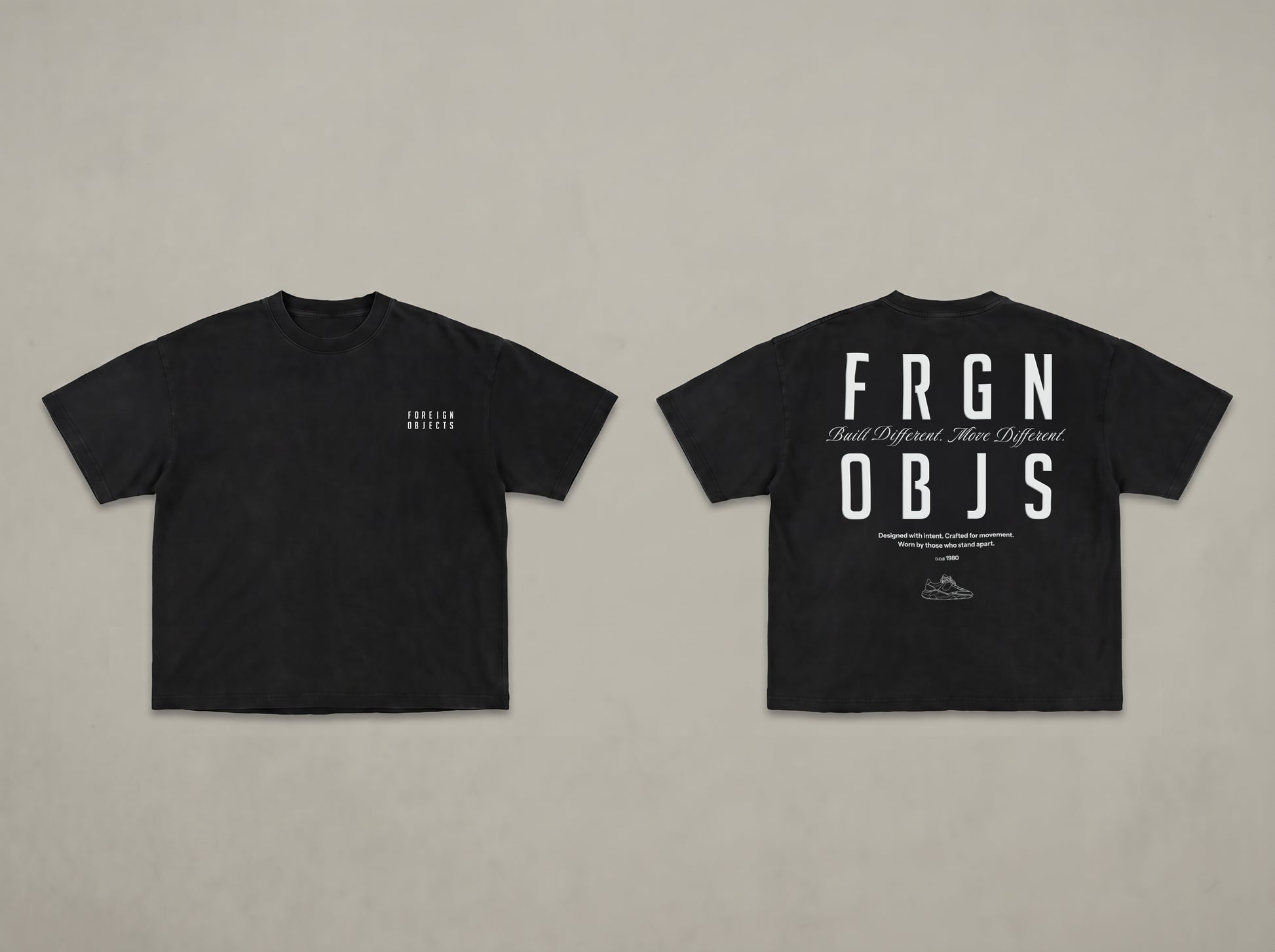 FRGN OBJS BLACK TEE
