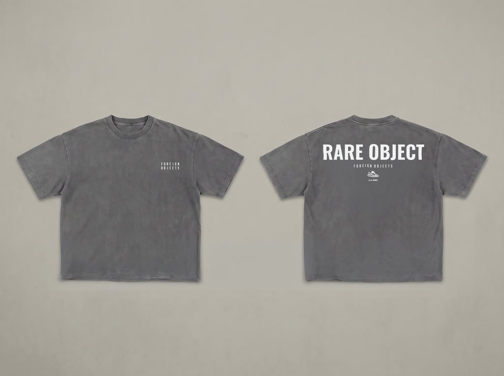 RARE OBJS STONE GREY TEE