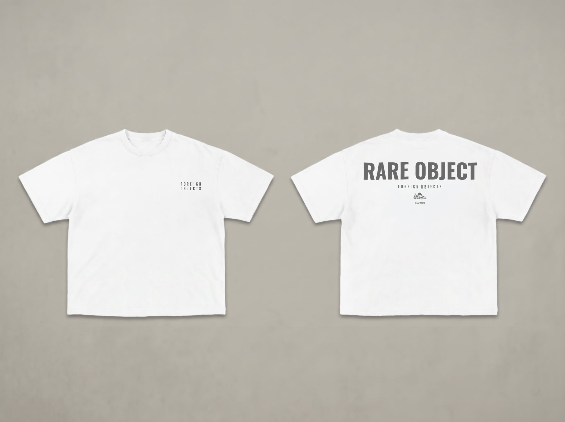 RARE OBJECTS WHITE TEE